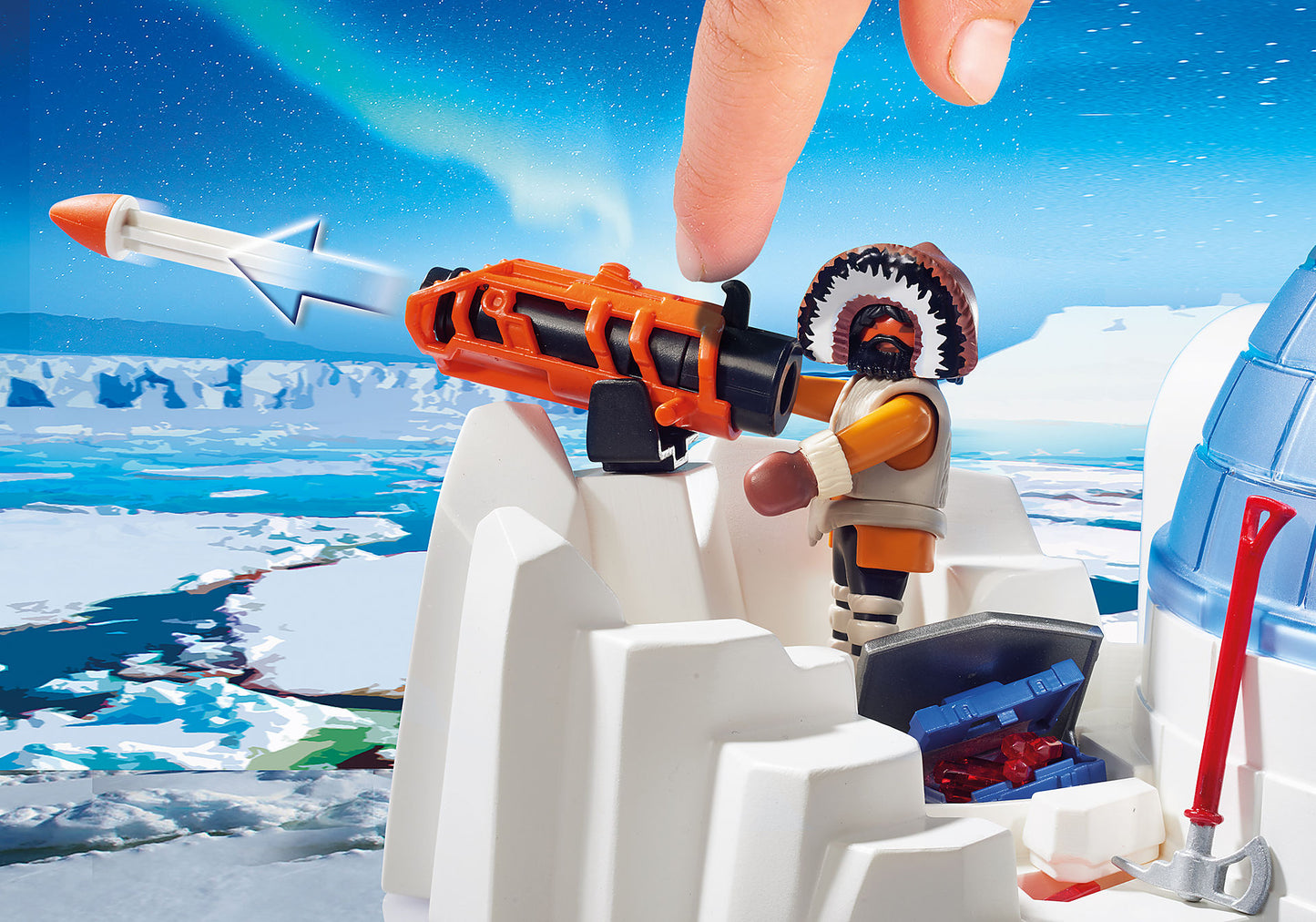 Action -  Arctic Expedition Headquarters 9055