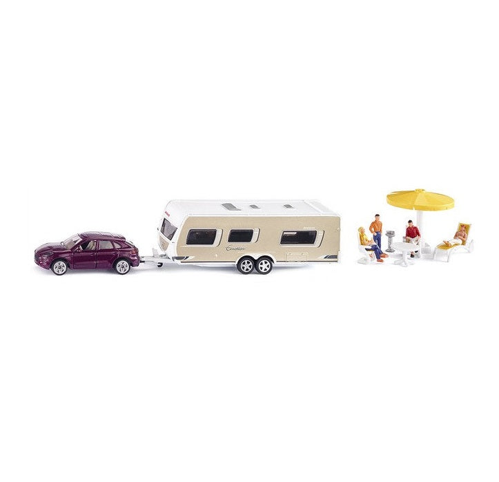 2542 Car with Caravan