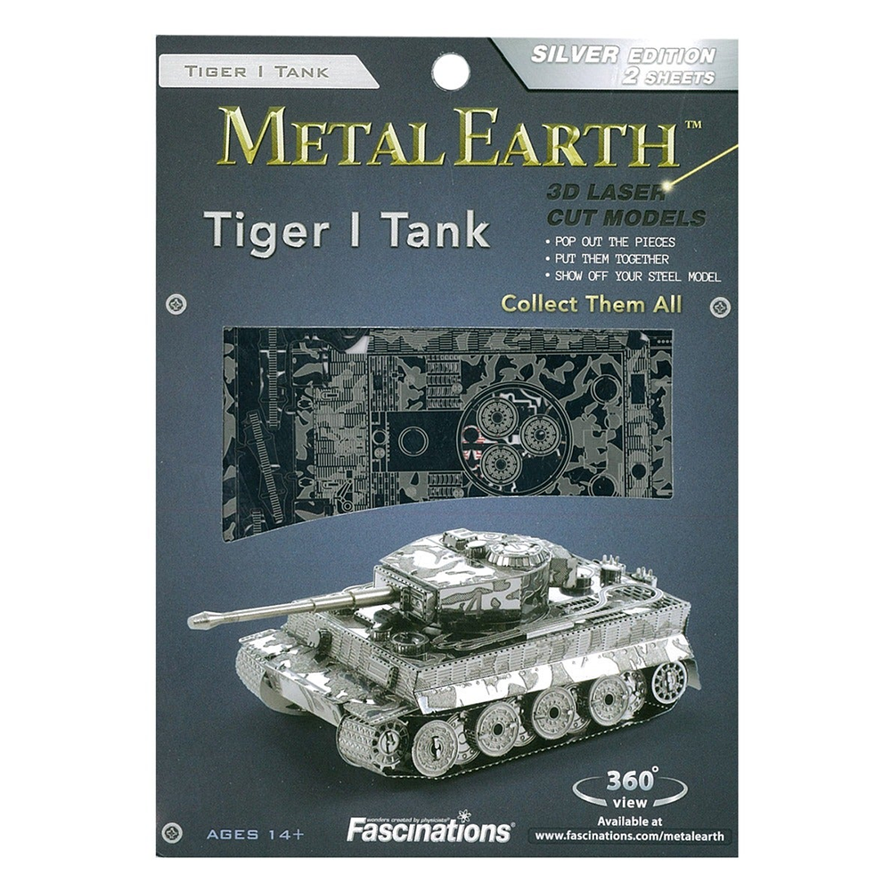 Metal Earth Model Kit - Tiger I Tank