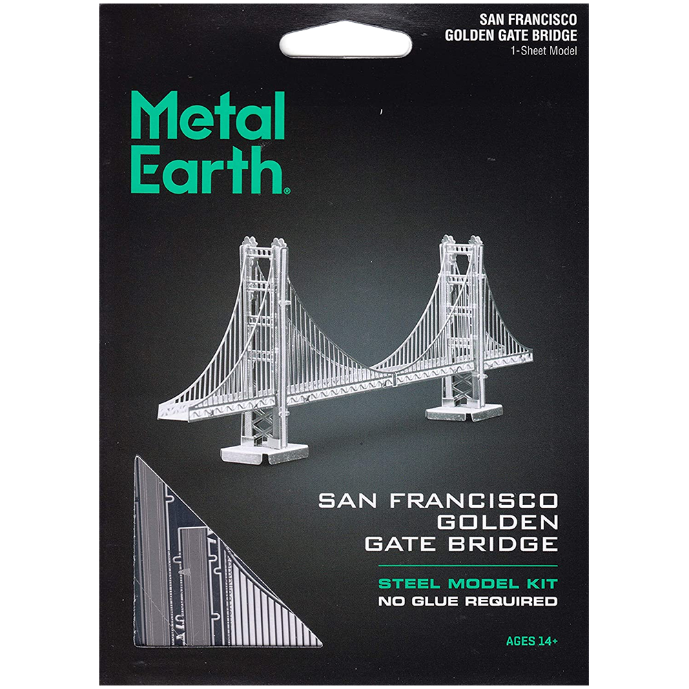 Metal Earth Model Kit - Golden Gate Bridge