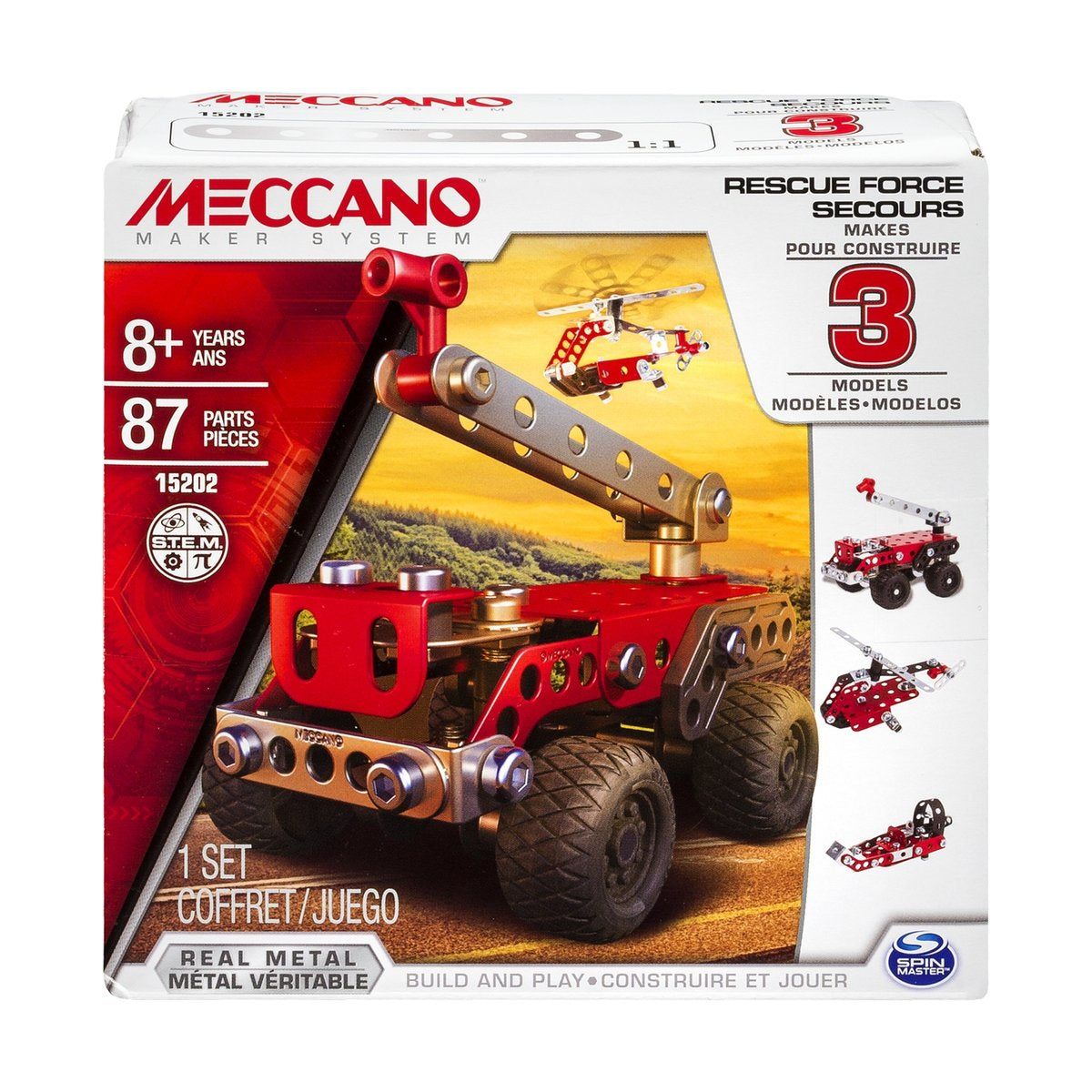 Meccano Rescue Squad Secours