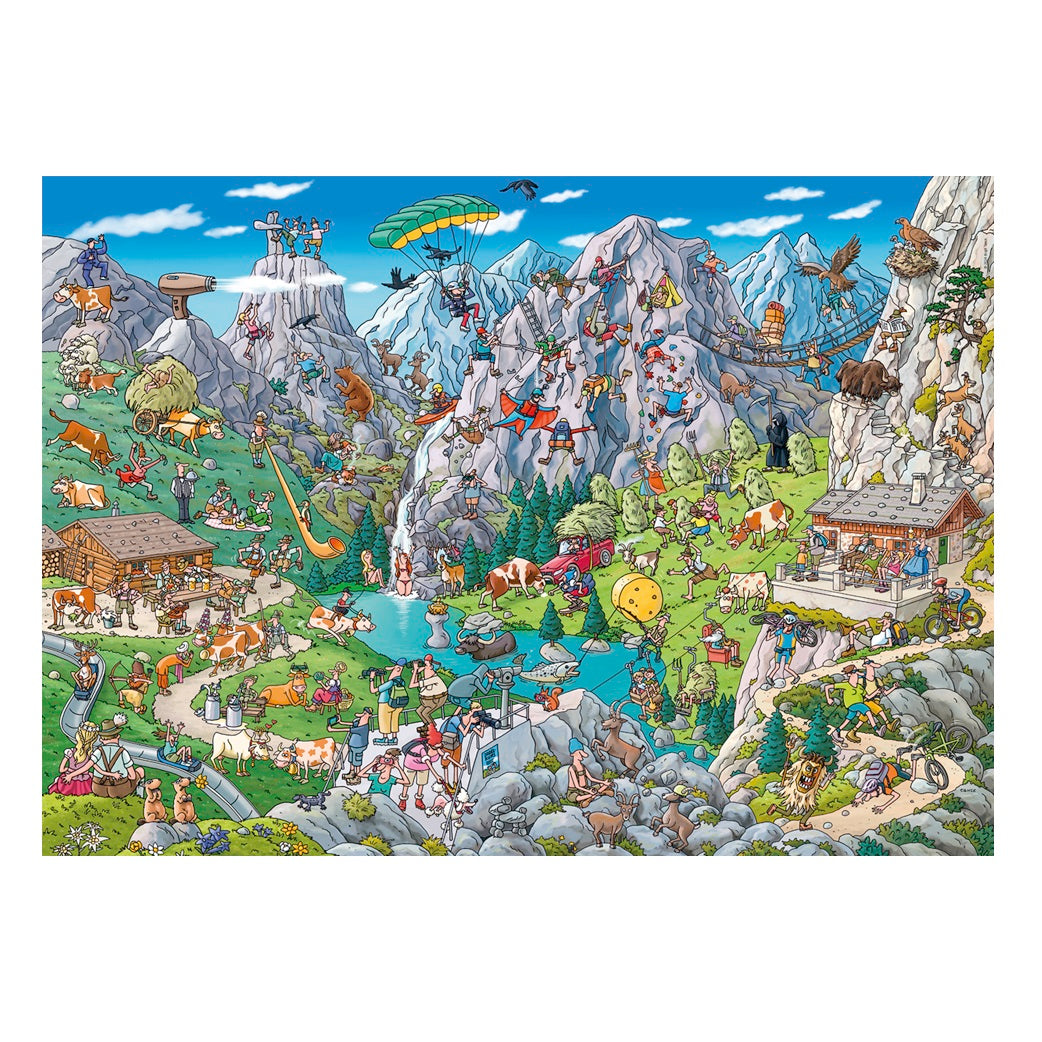 1000 pc Puzzle and Poster