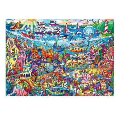 1000 pc Puzzle and Poster