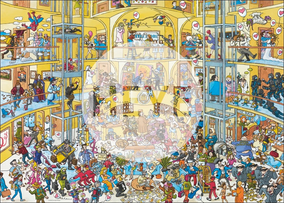 1000 pc Puzzle and Poster