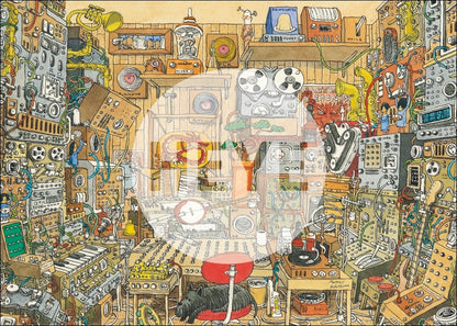 1000 pc Puzzle and Poster