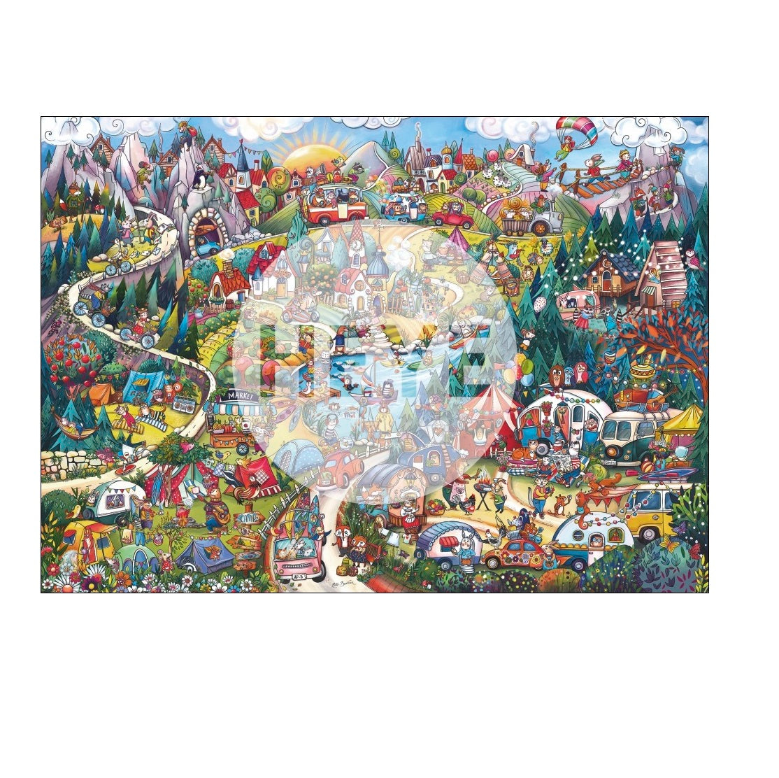 2000 pc Puzzle and Poster