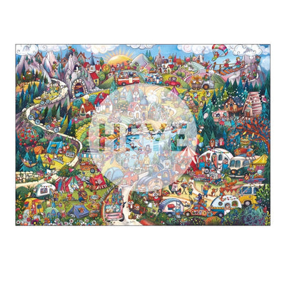 2000 pc Puzzle and Poster