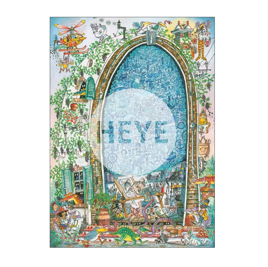 1000 pc Puzzle and Poster