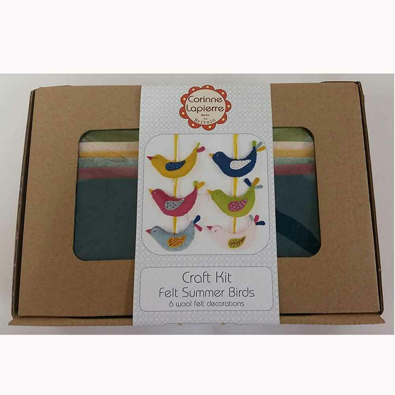 Felt Sewing Kit - Summer Birds