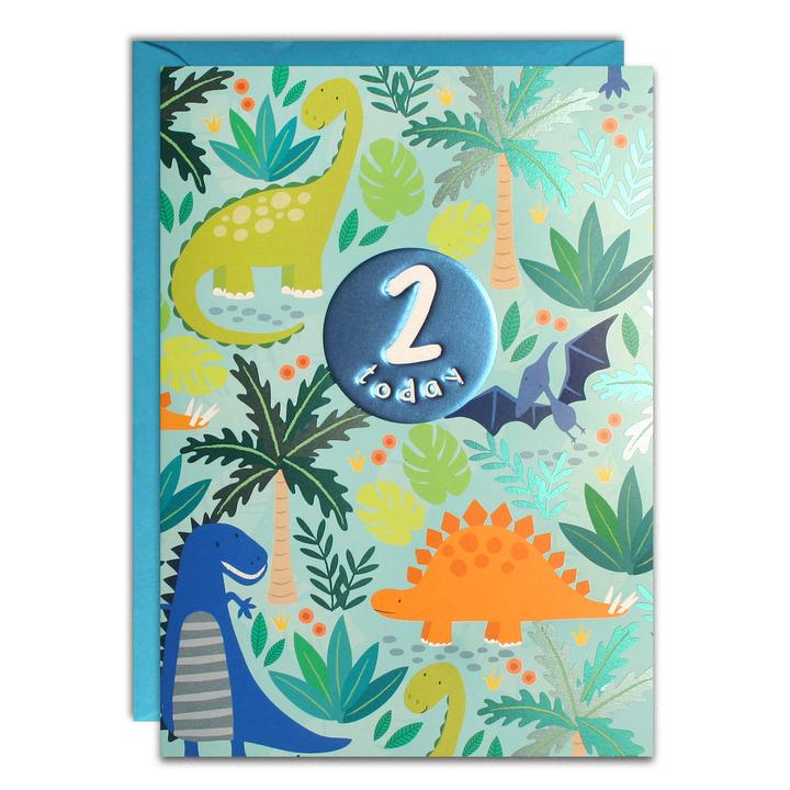 Birthday Card - Age Blue