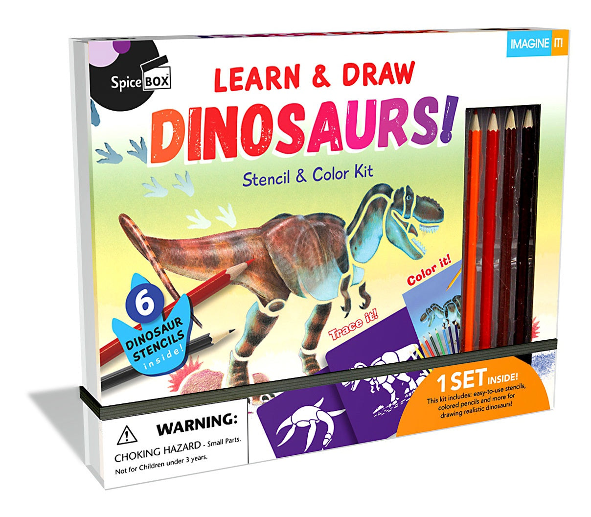 Learn and Draw - Dinosaurs