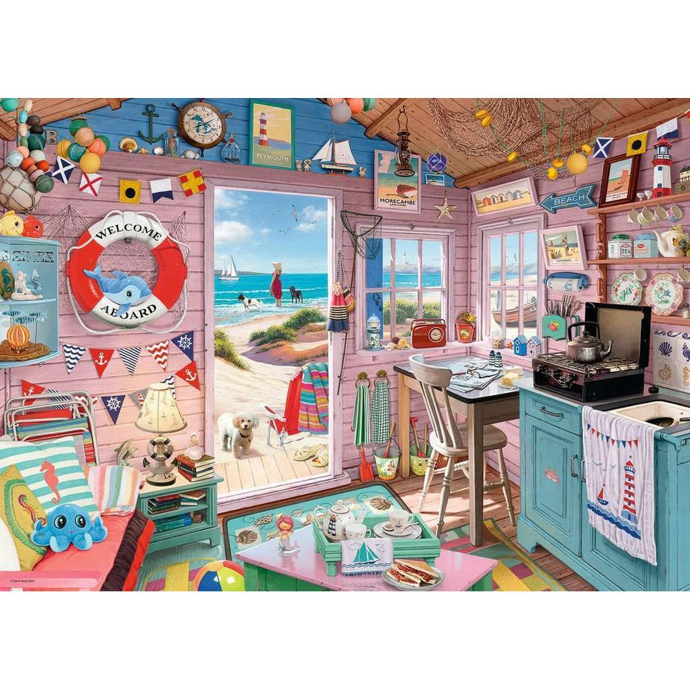 1000 pc Puzzle - My Haven No. 7 The Beach Hut