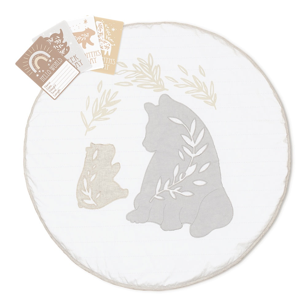Round Play Mat with Milestone Cards