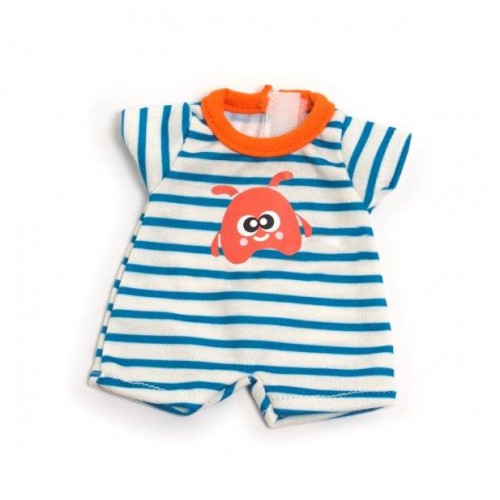 Dolls Clothes - Light Stripey Pyjamas (21 cm Doll)