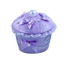 Princess Sparkle Cupcake Trinket Box