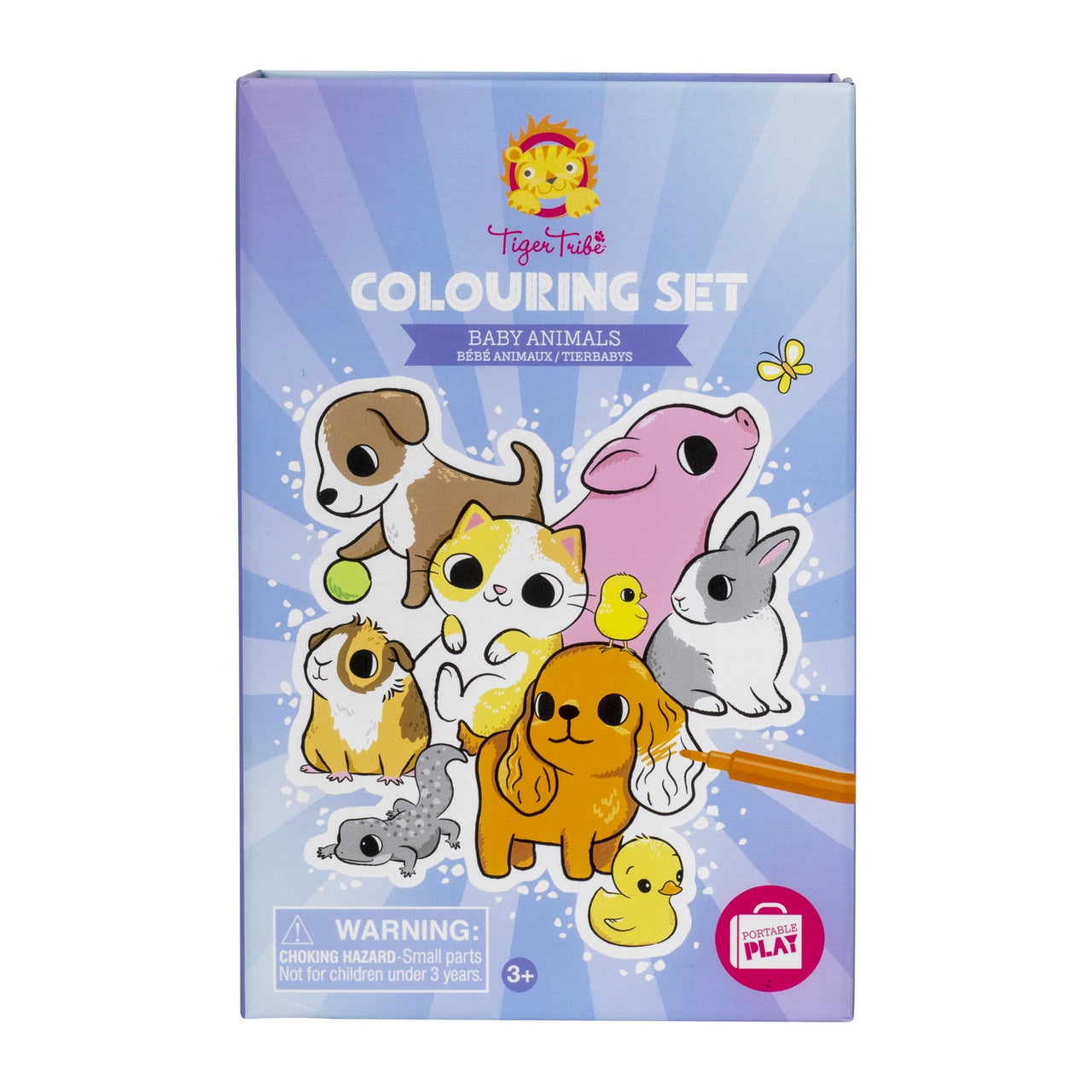 Colouring Set - Baby Animals