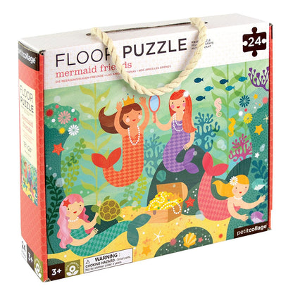 24 pc Floor Puzzle -Mermaid Friends