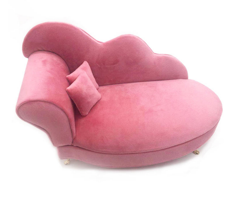 Jewellery Box - Chaise - Soft Pink