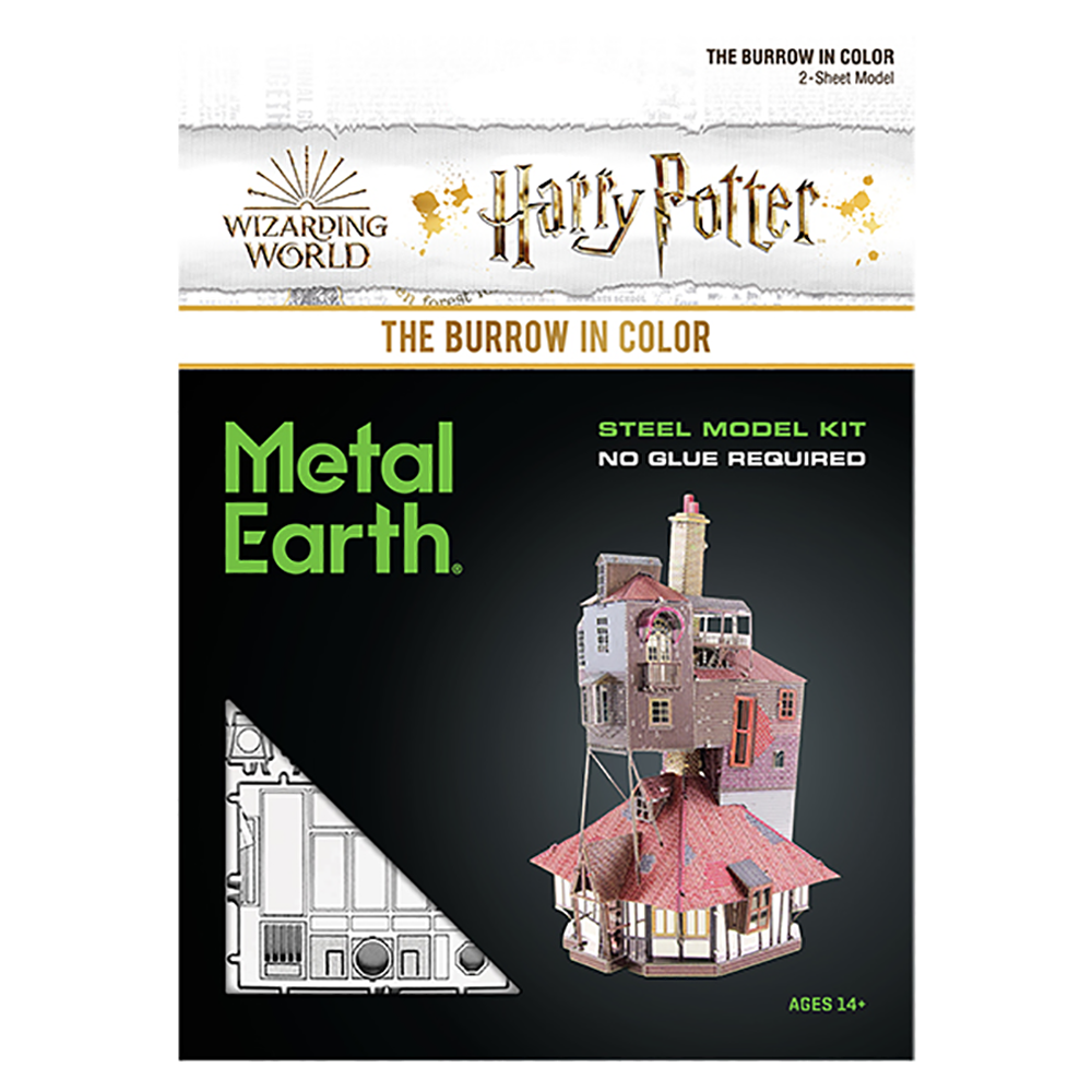 Metal Earth Model Kit - The Burrow (in colour)