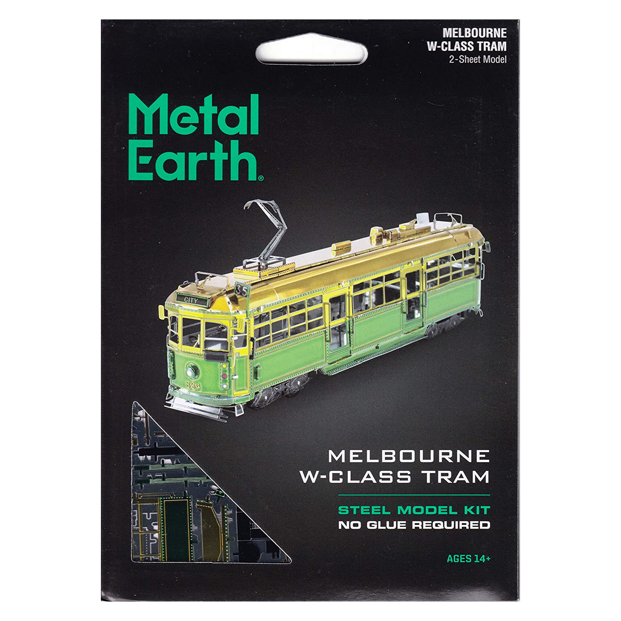 Metal Earth Model Kit - Melbourne W-Class Tram