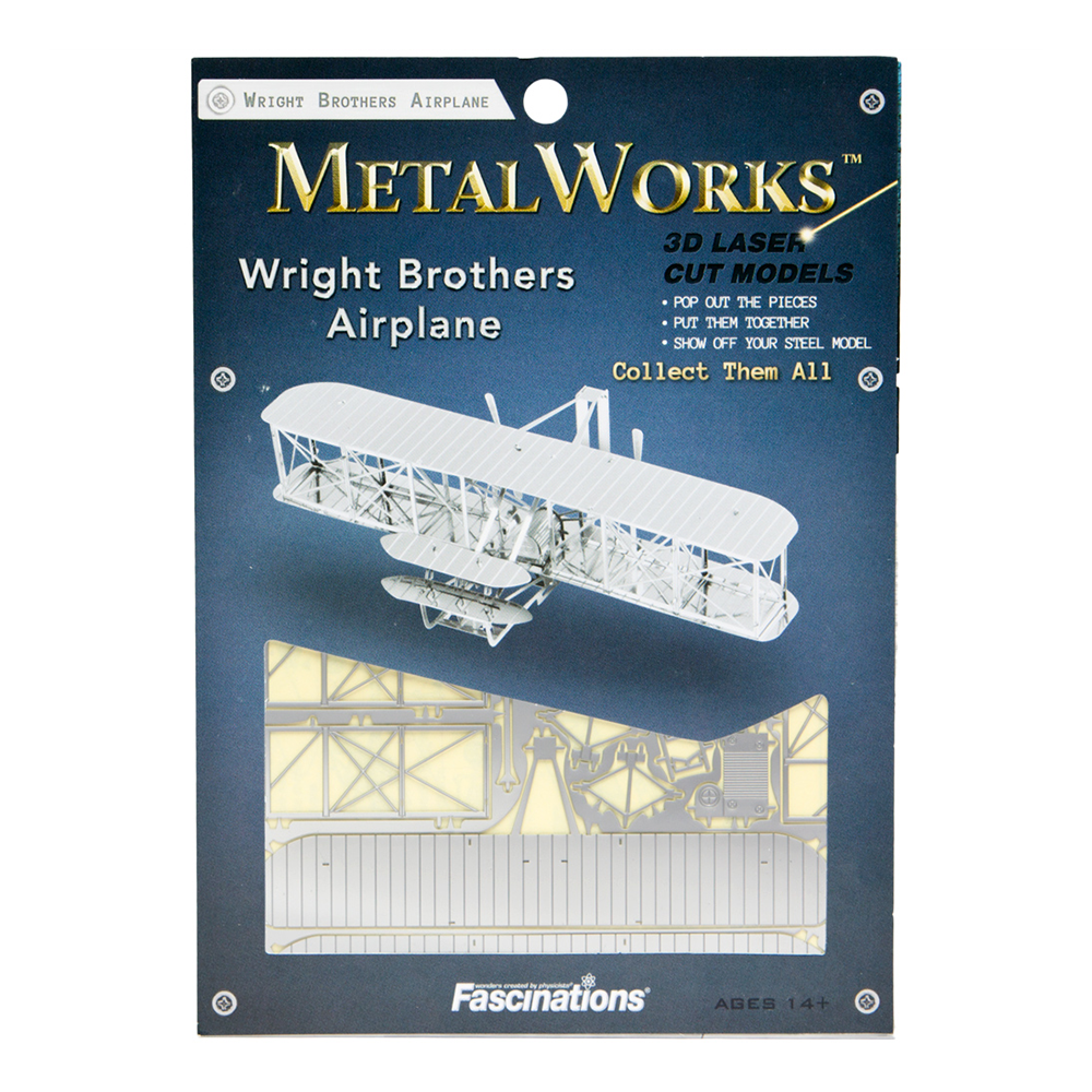 Metal Earth Model Kit - Wright Brothers Airplane