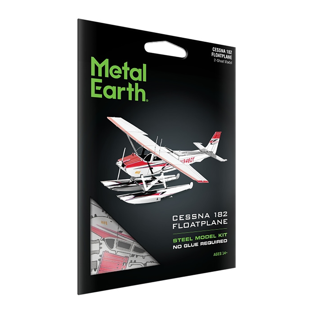 Metal Earth Model Kit - Cessna 182 Floatplane