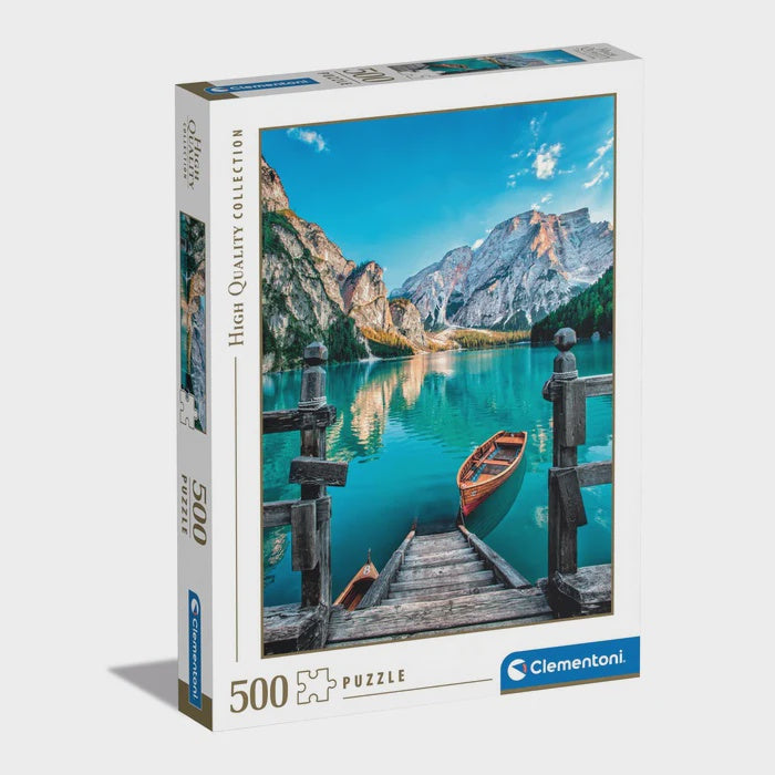 500 pc Puzzle - Braies Lake