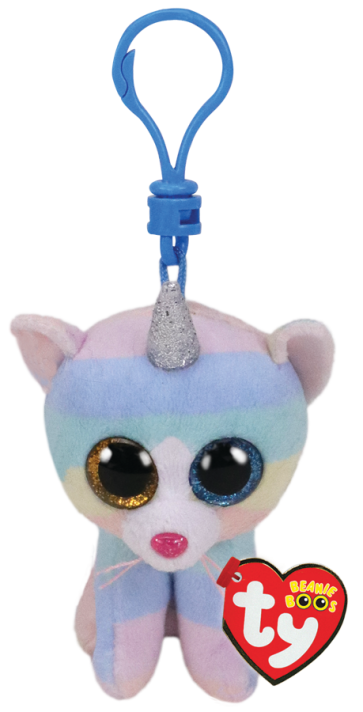 Beanie Boos Clip - Heather Cat