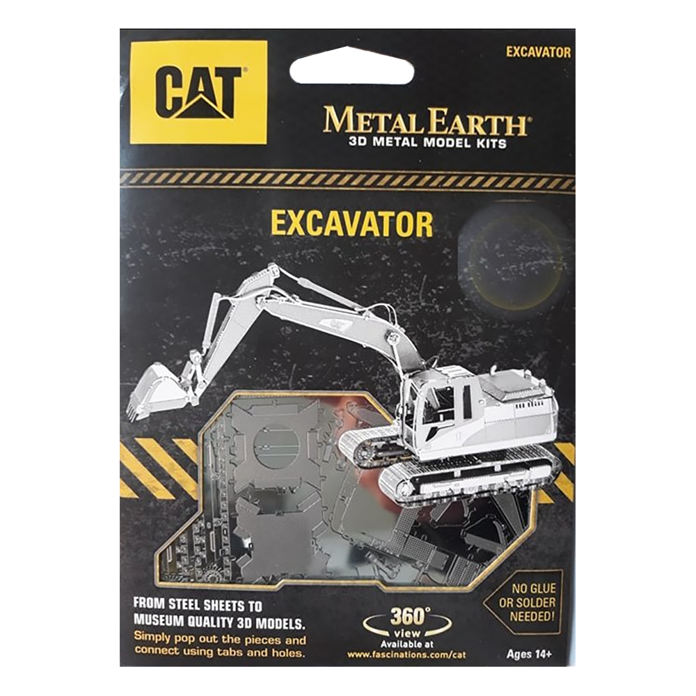 Metal Earth Model Kit - CAT Excavator