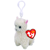 Beanie Boos Clip - Lily Llama