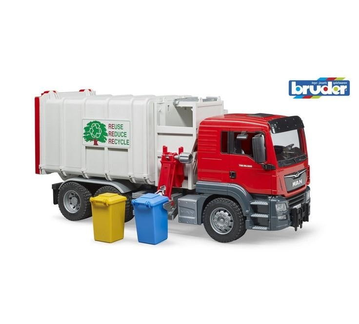 MAN TGS Side loading garbage truck