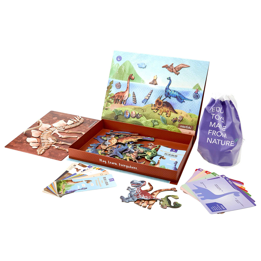 All About Dinosaurs - Magnetic Puzzle