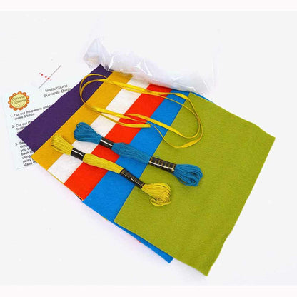 Felt Sewing Kit - Summer Birds