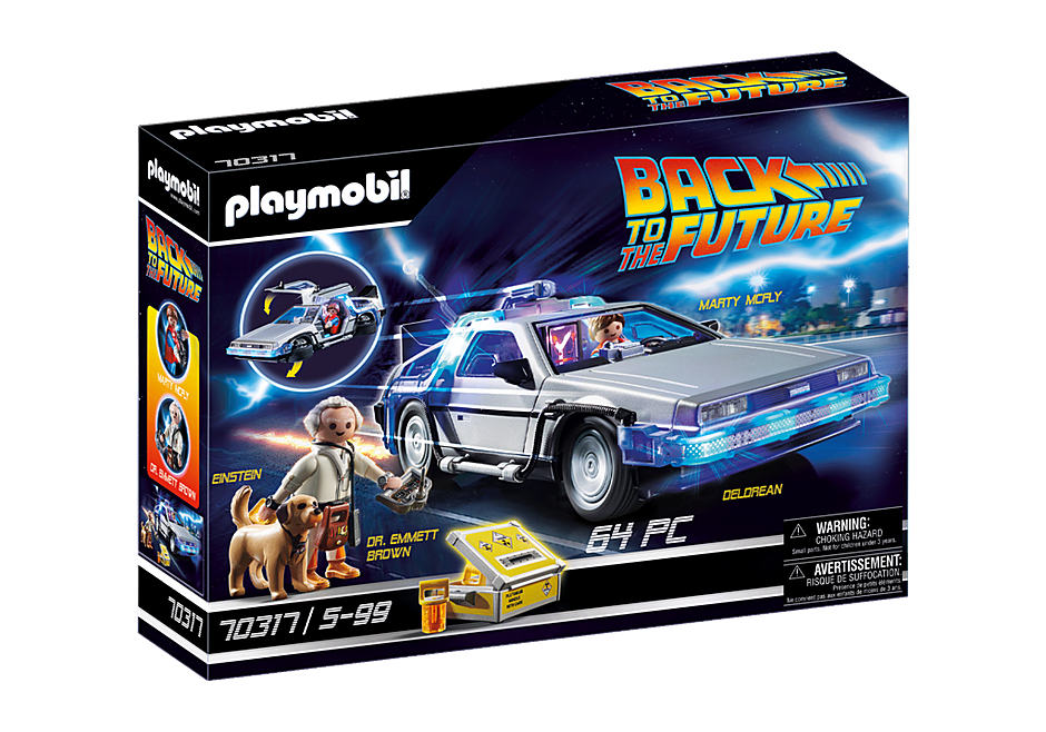 Back to the Future DeLorean 70317