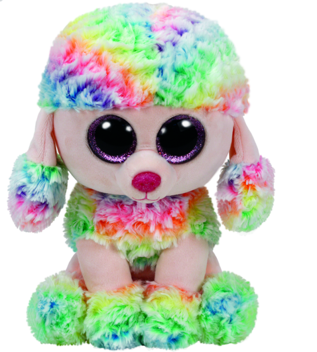 Beanie Boos - Rainbow Poodle