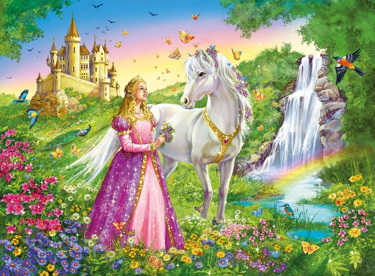 200 pc Puzzle - Princess with a Horse