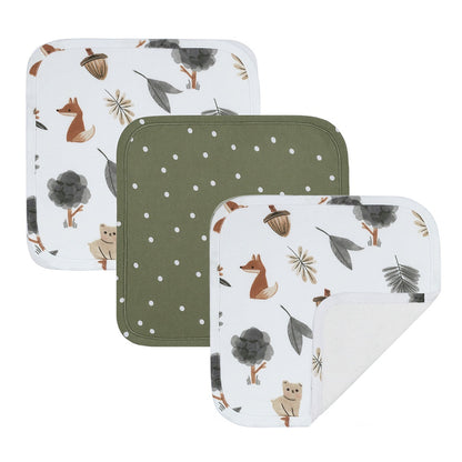 Wash Cloths - 3 pk assorted