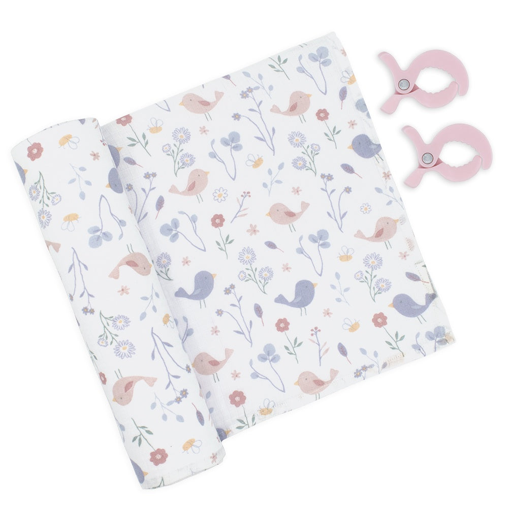 Muslin Wrap and Pram Pegs