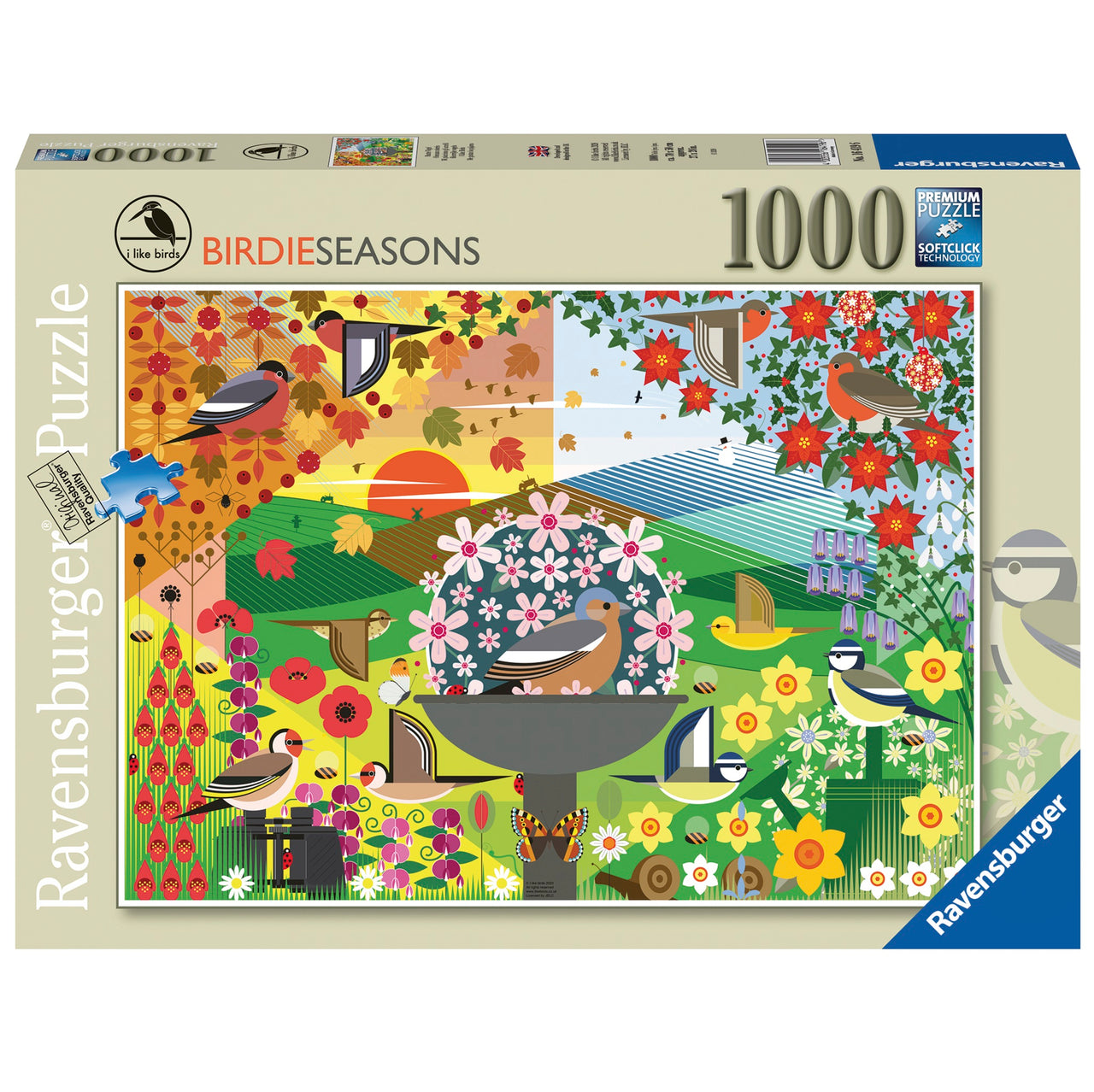 1000 pc Puzzle - I Like Birds