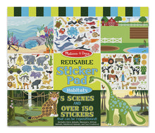 Reusable Sticker Pad - Habitats