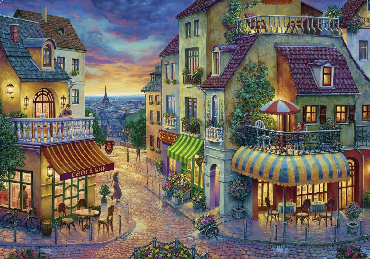 1000 pc Puzzle - An Evening in Paris