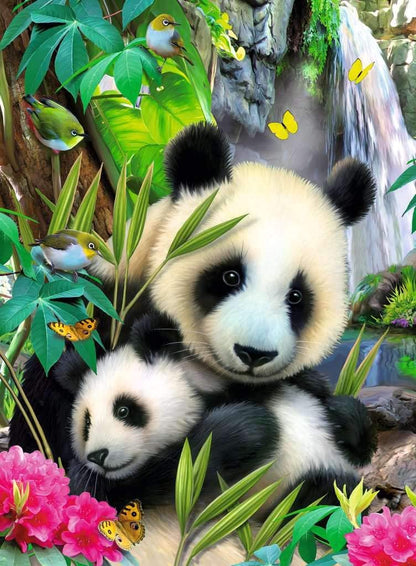 300 pc Puzzle - Lovely Pandas
