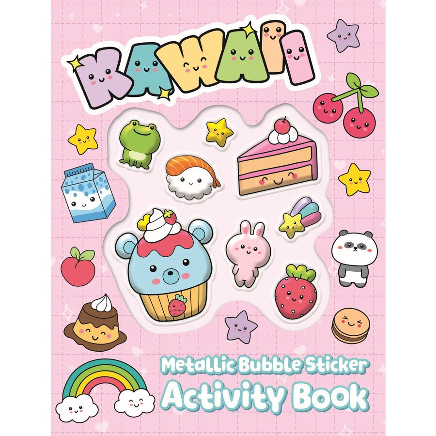 Metallic Bubble Sticker Activity Book