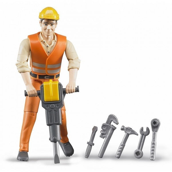 Bworld Construction Worker with Accessories