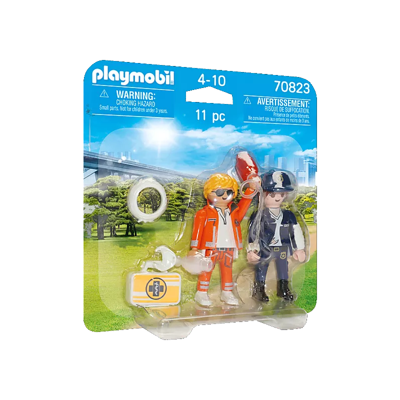 Playmobil Emergency Doctor and Policewoman 70823