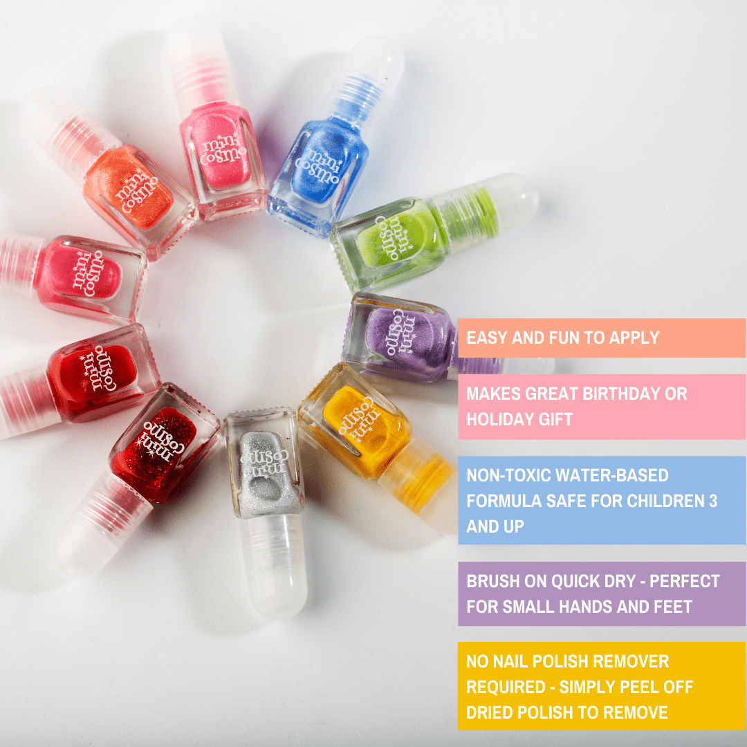 Rainbow Nail Polish Set