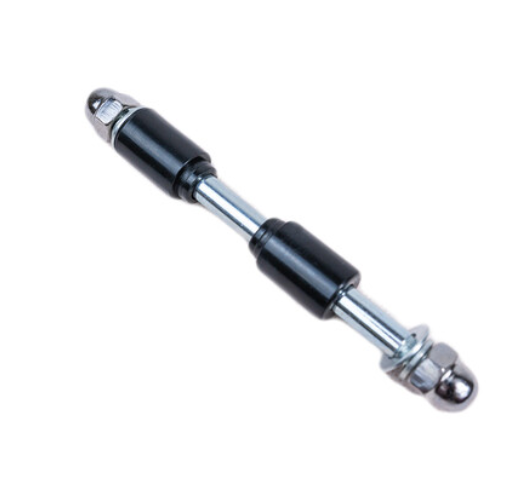 Trybike short Axle - Chrome Nuts