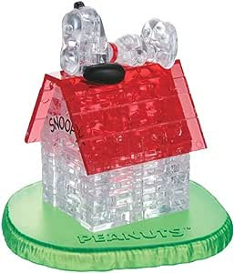 50 pc Crystal Puzzle - Peanuts Collection Snoopy & House