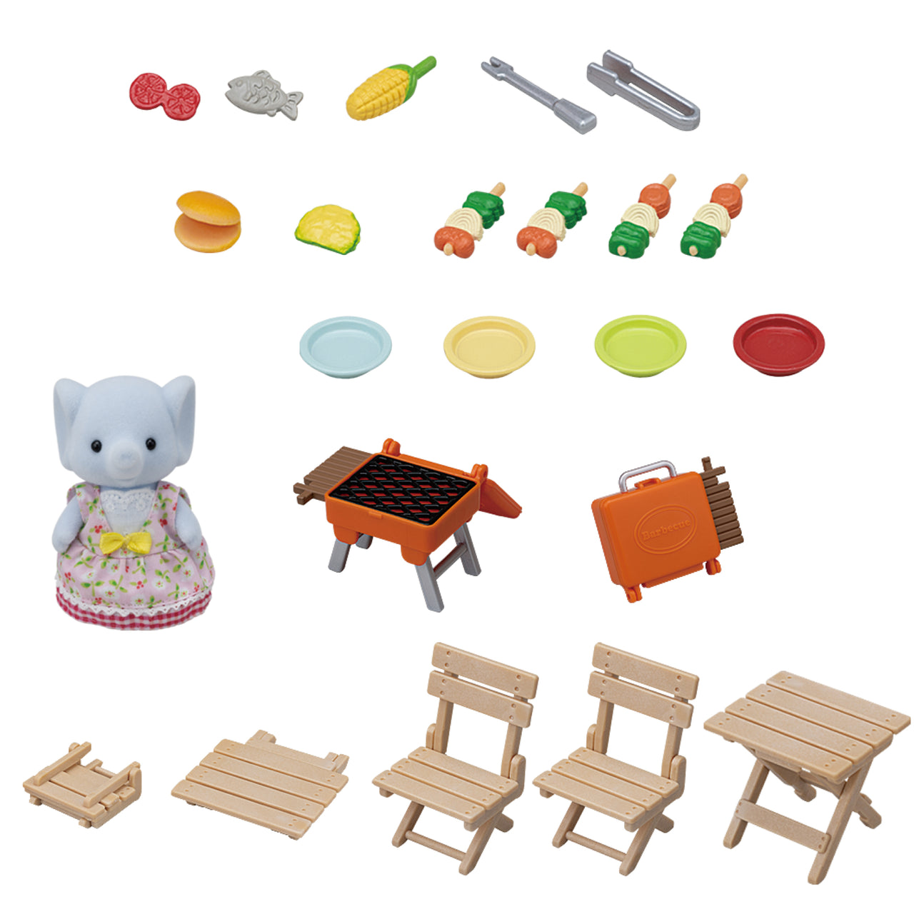 BBQ Picnic Set - Elephant Girl