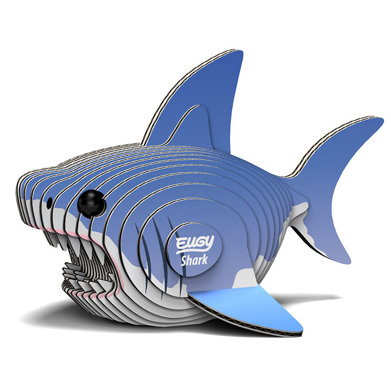 3D Cardboard Model Kit - Shark